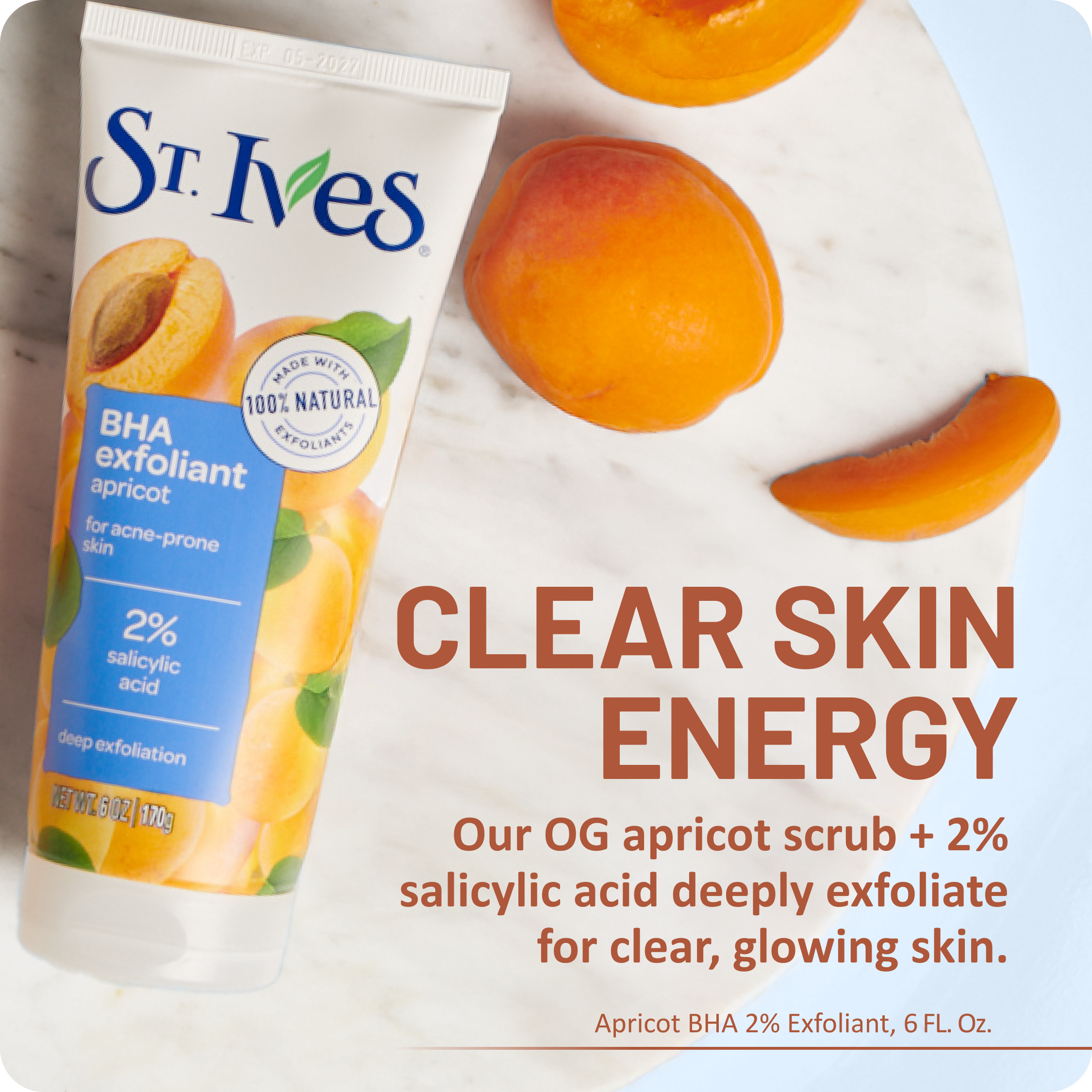 Apricot Face Scrub for Acne Prone Skin | St Ives – St. Ives US